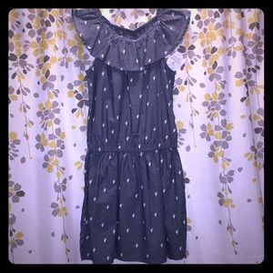 M 7-8 Denim Cactus Dress NWT